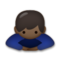 Person Bowing - Black emoji on LG